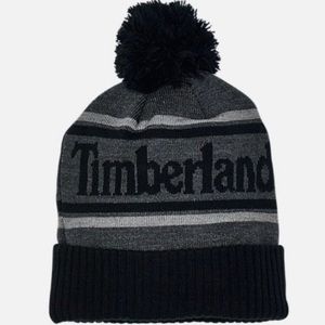 🖤 Timberland Color Block Pom Beanie NWT 🖤